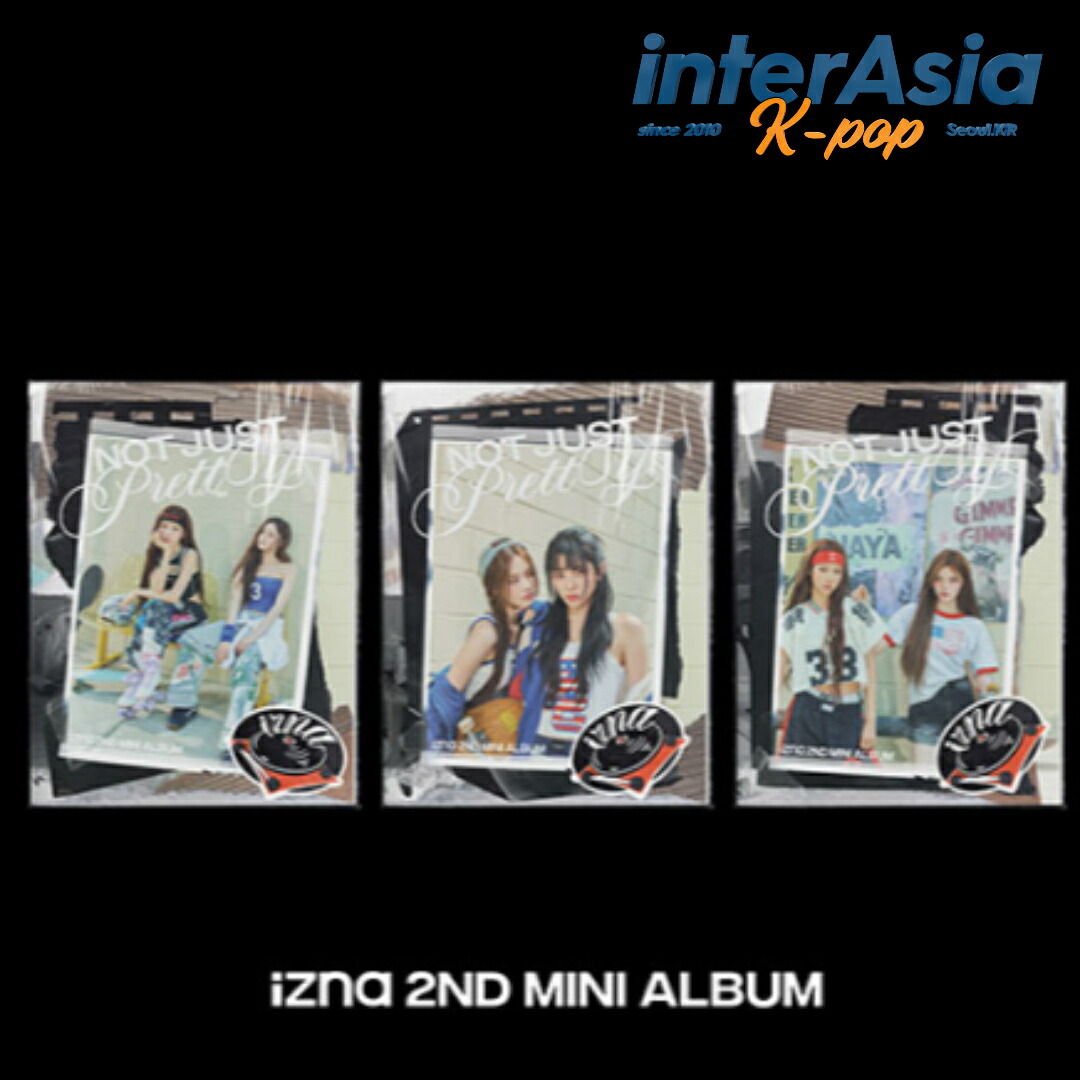 楽天市場】izna - 2ND MINI ALBUM 「Not Just Pretty」 POSTERBOOK Ver