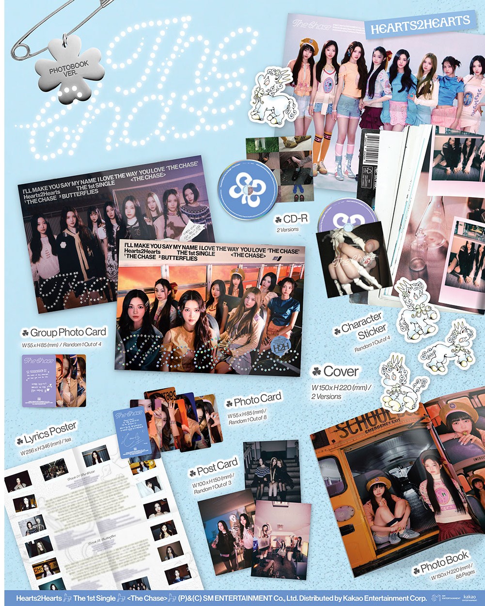 楽天市場】☆InterAsia LUCKY DRAW特典☆ Hearts2Hearts - 1st Single