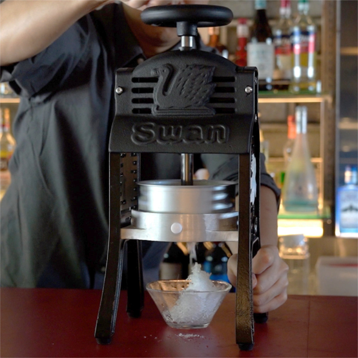 楽天市場】ブラックスワン 手動式氷削機の通販