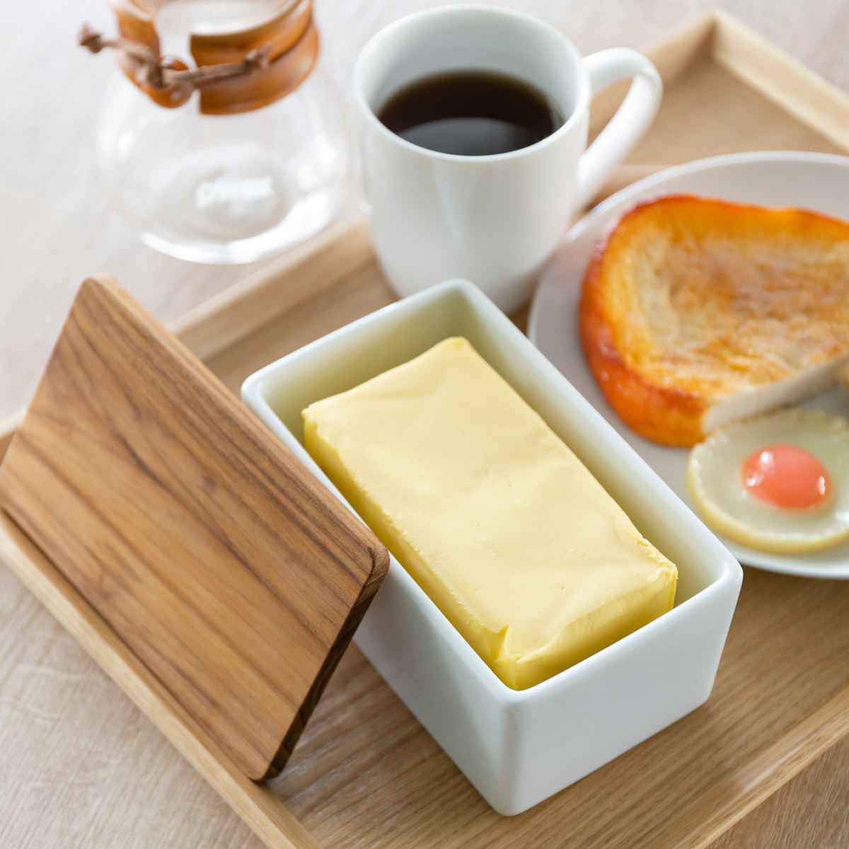 楽天市場】バターケース ビッグサイズ LOLO ロロ 白磁製 木蓋付き