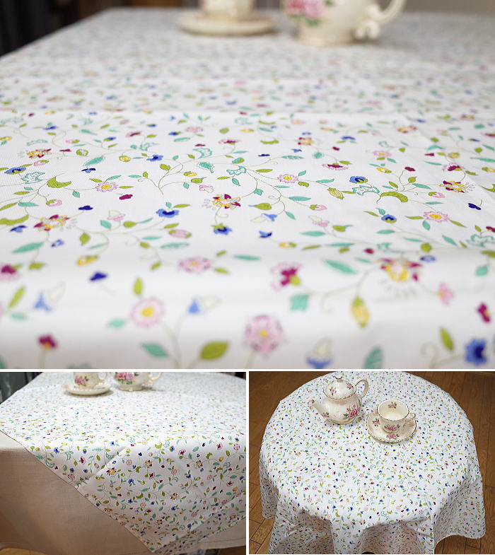 楽天市場】ミントン テーブルクロス MINTON 撥水加工ハドンホール