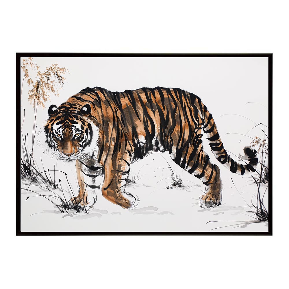 楽天市場】トラ 虎 猛虎 掛け軸 浮世絵 絵画 動物 タイガートラ 虎