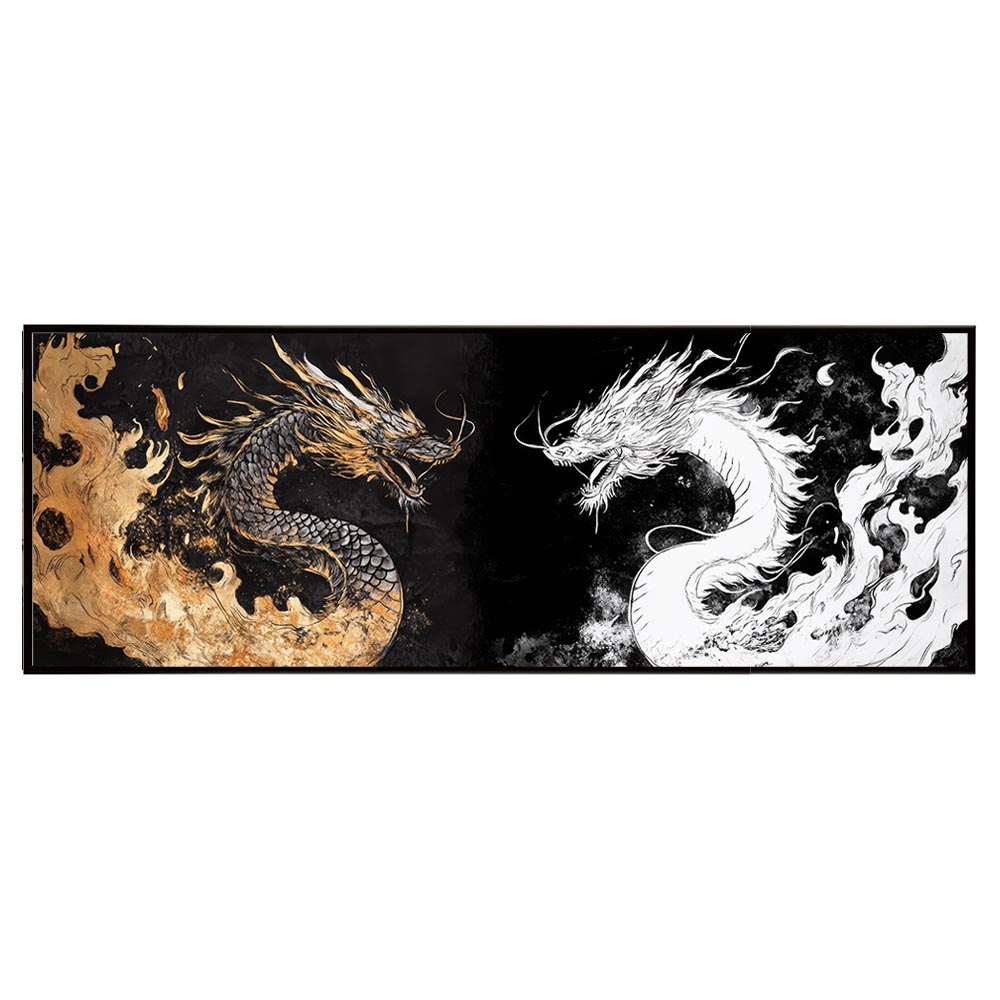 楽天市場】龍神 ドラゴン 辰 開運 金運 縁起物 絵画 パノラマポスター