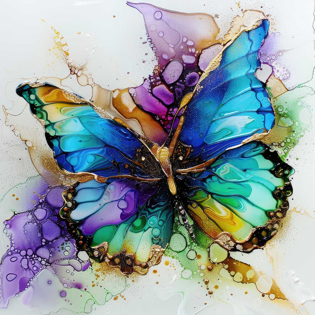 楽天市場】蝶 アートポスター 変容 シンボル 自然 美 装飾 デザイン