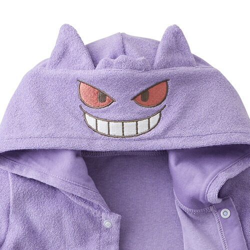 楽天市場】モンポケ ゲンガー フード付きカバーオール | ベビーウェア