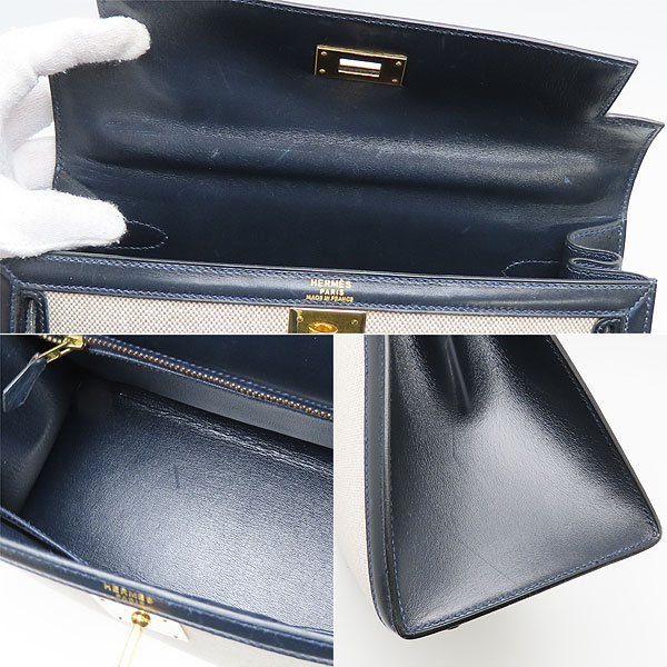 楽天市場】【エルメス】HERMES ケリー28 ボックスカーフ トワル