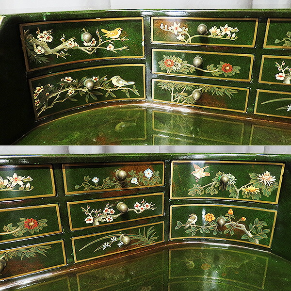 楽天市場】オリエンタル デスク フルセット 化粧台 ドレッサー