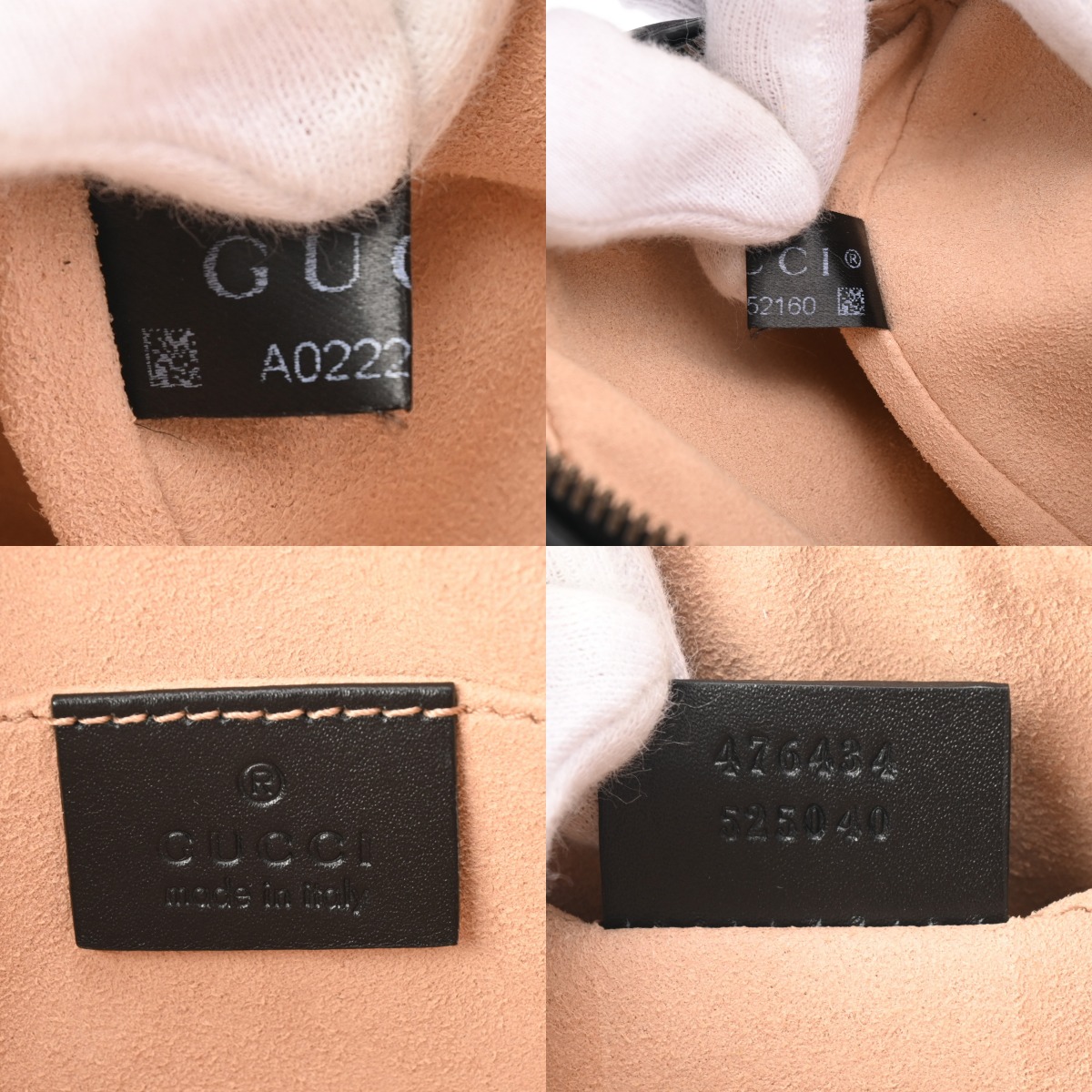楽天市場】グッチ GUCCI GGマーモント ベルトバッグ ブラック 476434