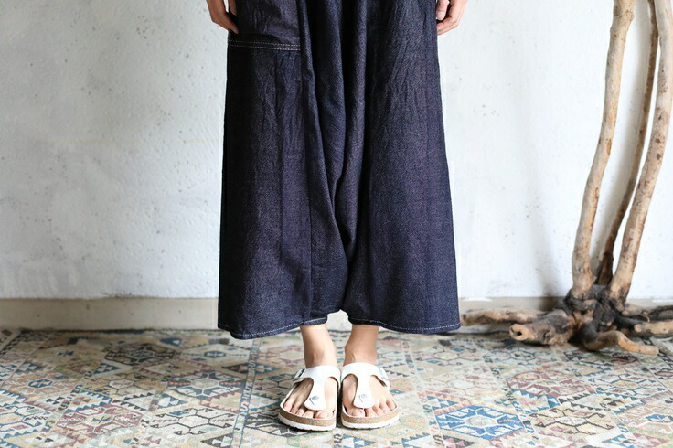 楽天市場】tamaki niime(タマキ ニイメ) 玉木新雌 indigo tarun pants