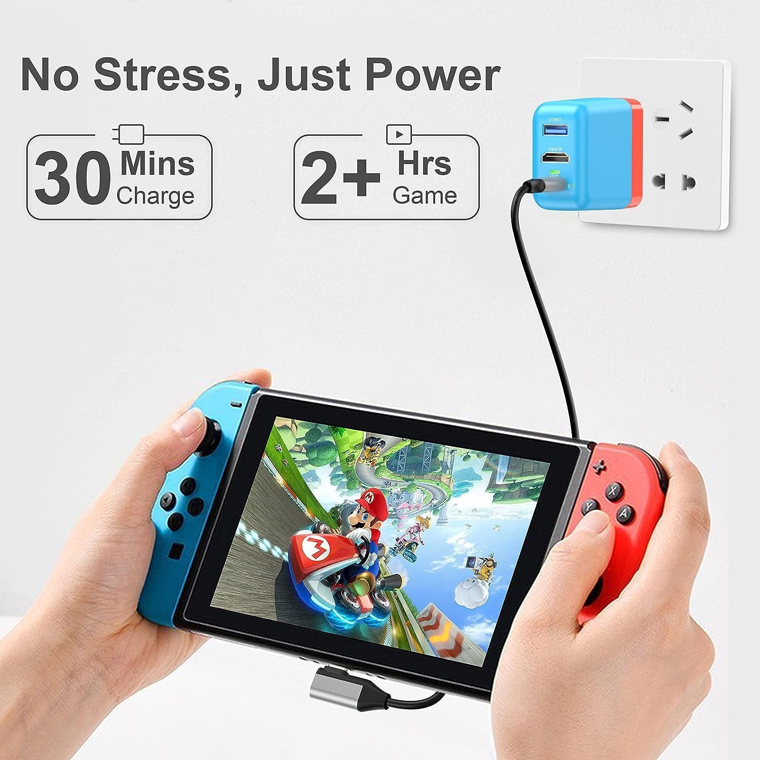 楽天市場】Nintendo Switch ドック充電器 (65W/36W) ゲーム同時 充電
