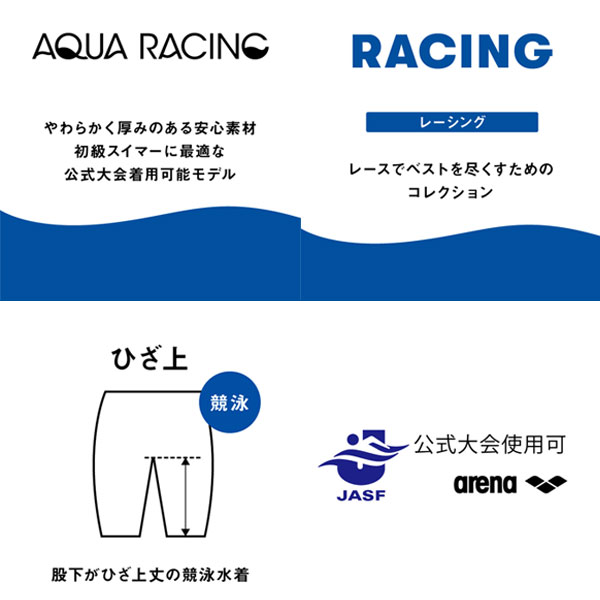 楽天市場】アリーナ【ARENA】レディース【WA承認】アクアレーシング