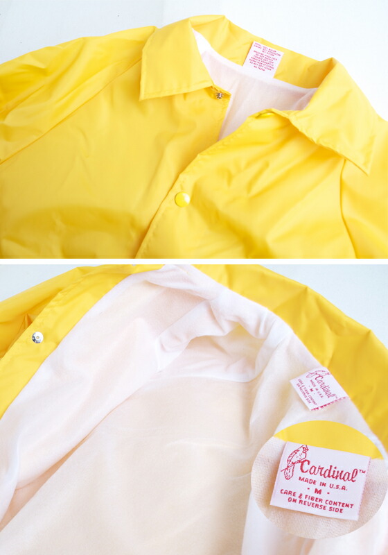 楽天市場】Cardinal Activewear カーディナル コーチジャケット Made