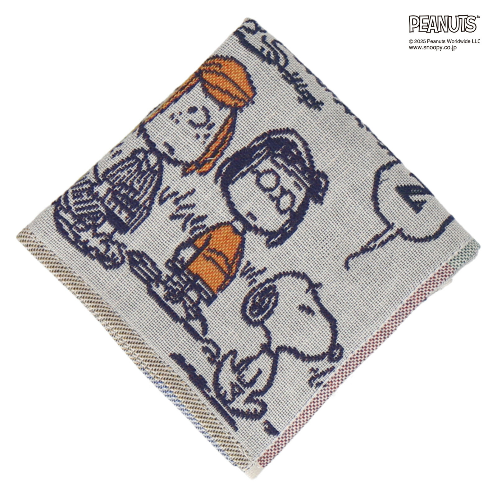 楽天市場】【 スヌーピー 】3重ガーゼ 約 横34cm×縦34cm 【2026SS