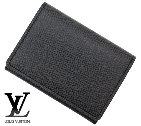 ルイ・ヴィトン(LOUIS VUITTON) タイガ(taiga) メンズカードケース