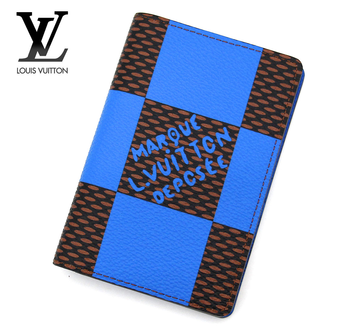 ルイ・ヴィトン(LOUIS VUITTON) ダミエ(Demier) 名刺入れ メンズカード