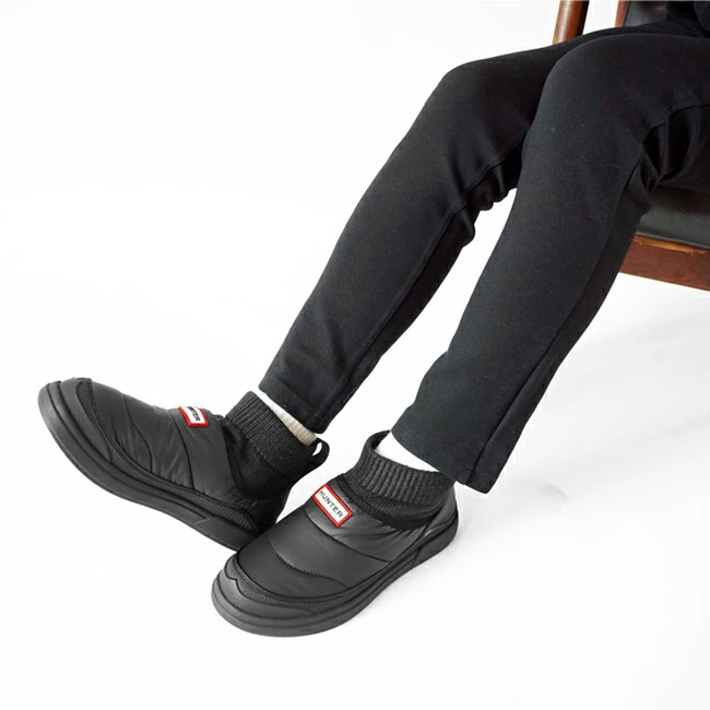 楽天市場】【SALE】ハンター HUNTER ブーツ IN/OUT PUFFER KNITTED