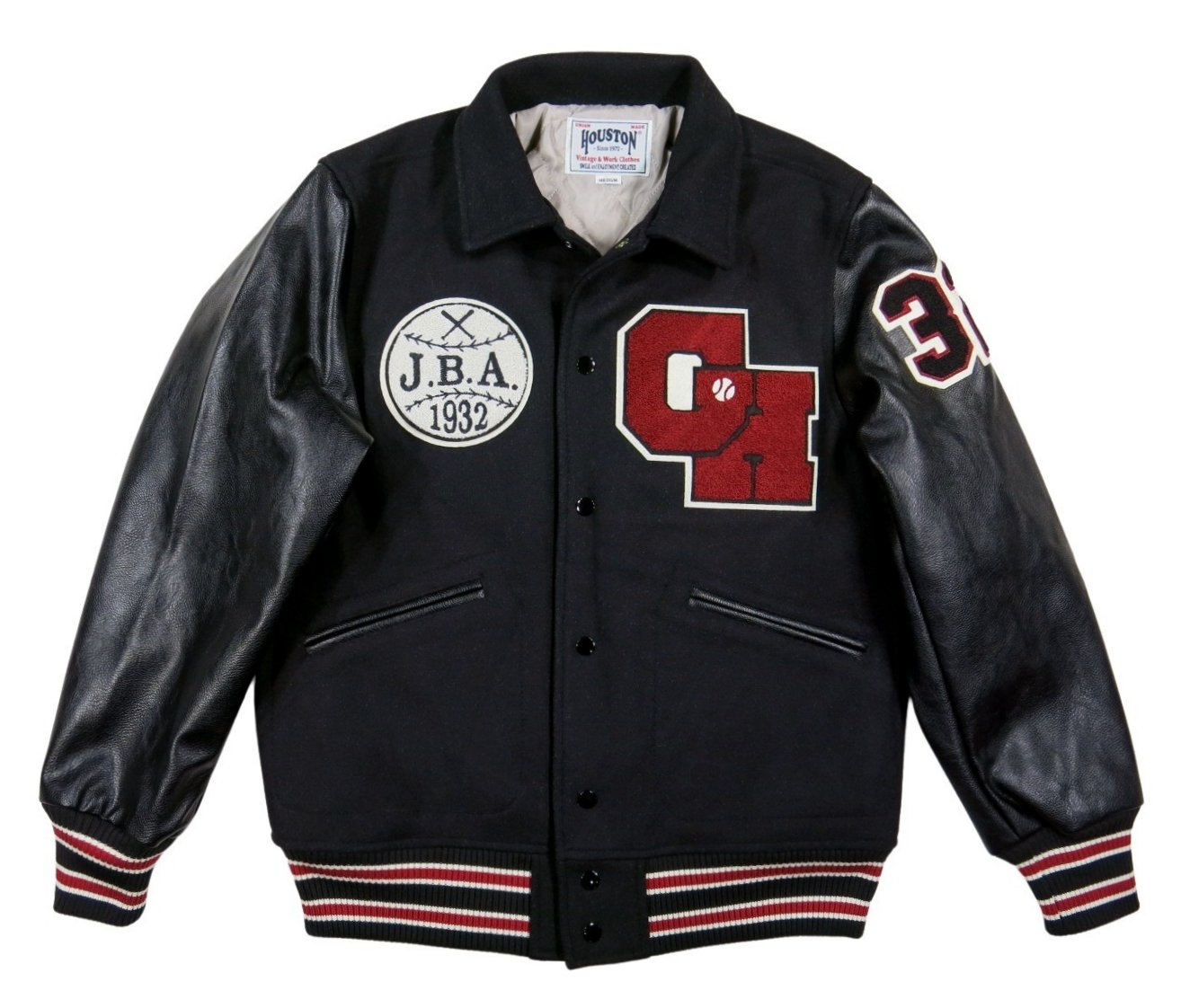 楽天市場】【2色4サイズ】 jf891 新品 HOUSTON さがら刺繍 INDIANS PU