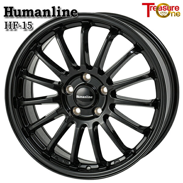 楽天市場】15インチ 6.0J 5H114.3 +48 トレジャーワン ヒューマン