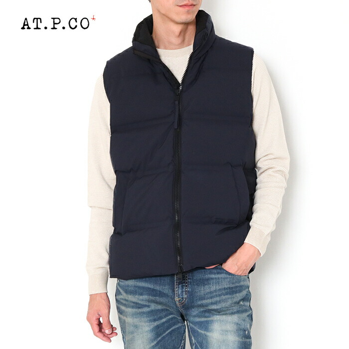 楽天市場】AT.P.CO アティピコ ダウンベスト AU07005 アトピコ メンズ