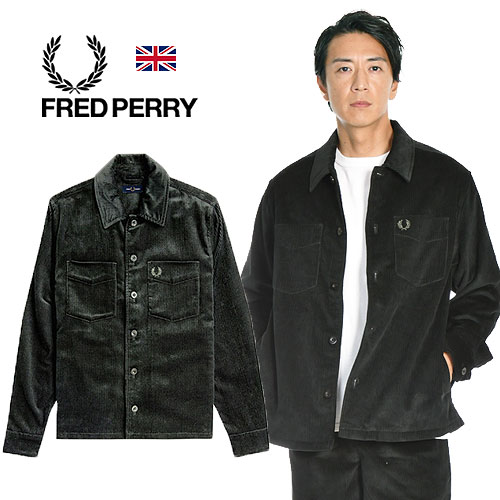 楽天市場】FRED PERRY/フレッドペリー CORDUROY OVERSHIRT