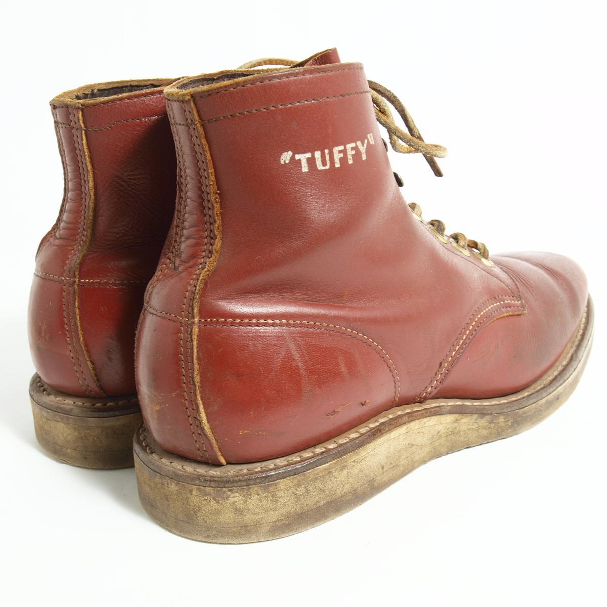 楽天市場】50年代 レッドウィング TUFFY USA製 紺タグ 編み上げワーク