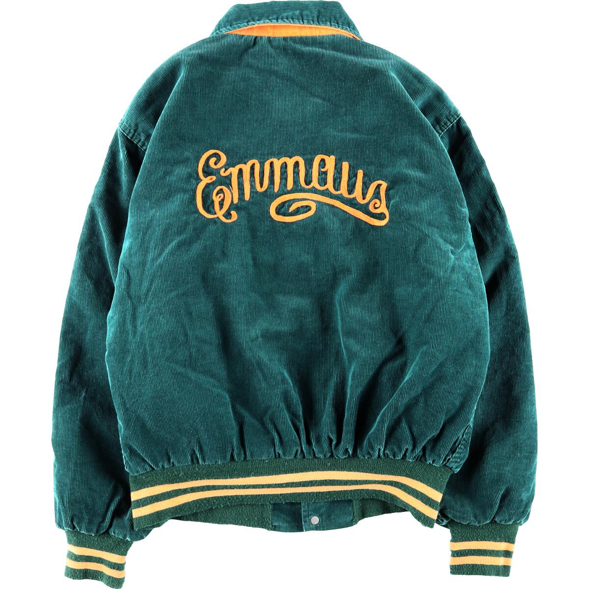 楽天市場】80年代 MAPLE バックチェーン刺繍 コーデュロイスタジャン