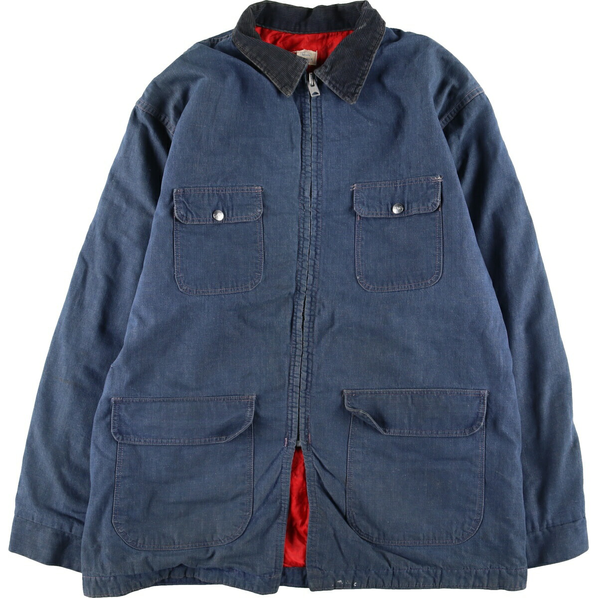 楽天市場】古着 60'S シアーズ Sears WORK WEAR フルジップ デニム