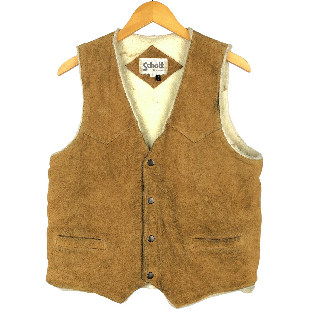 楽天市場】schott レザー ベストの通販