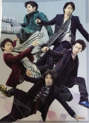 楽天市場】 嵐 ・ ・【クリアファイル】・ 集合 （しゅうごう