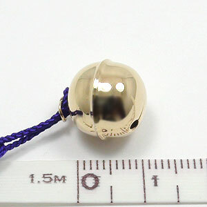 楽天市場】18金 キーホルダー すず 大すず 根付 K18 鈴 携帯ストラップ