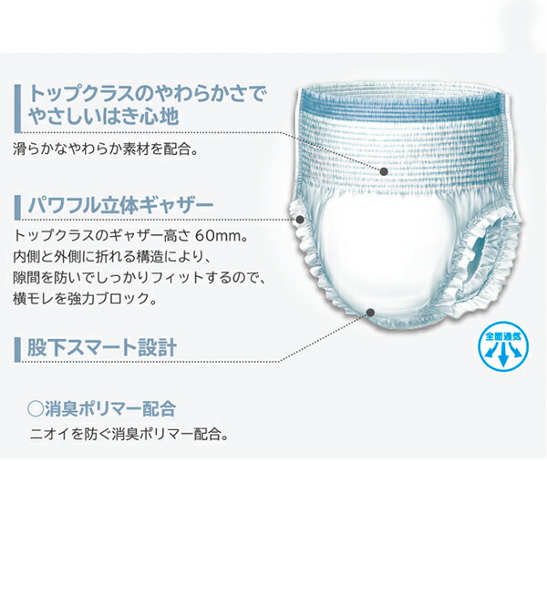 楽天市場】XL 20枚×4袋【ケース販売】ネピアテンダー あんしんフィット