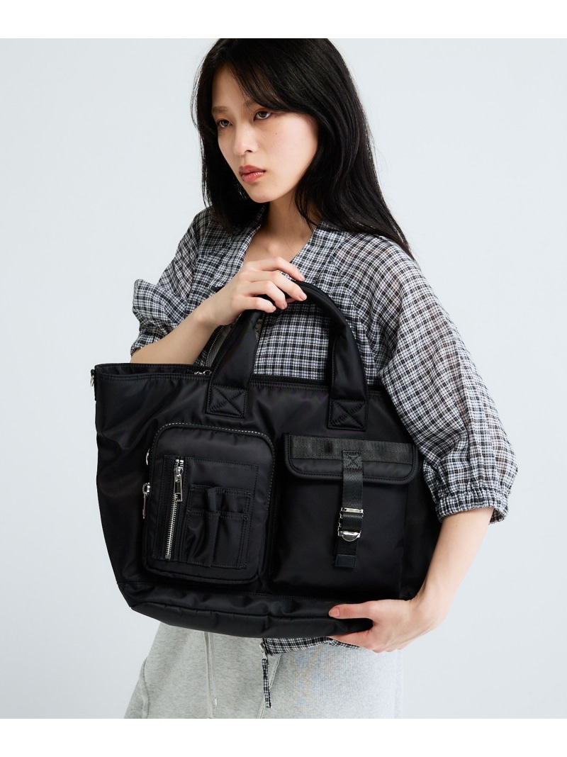 楽天市場】ナイロンポケットトート JEANASIS ジーナシス バッグ トート