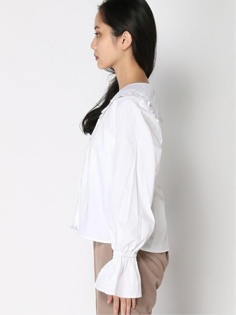 楽天市場】【SALE／27%OFF】フリルBIGカラーBL JEANASIS ジーナシス