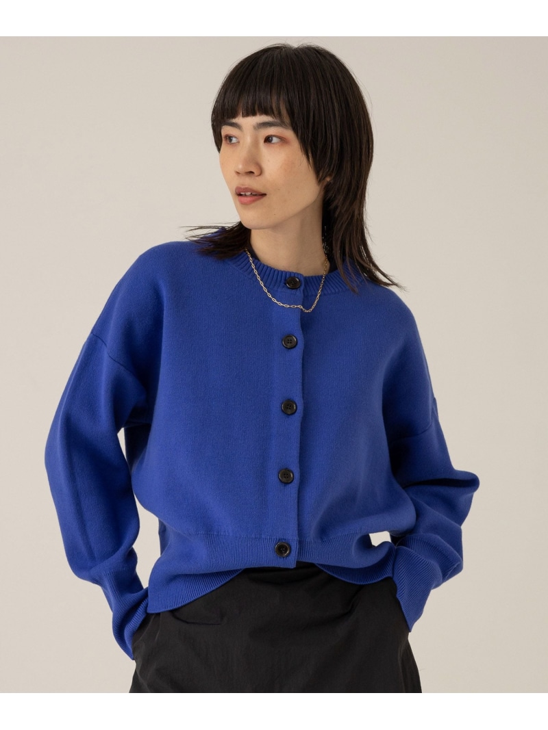 楽天市場】【SALE／20%OFF】12G Short Crewneck Cardigan eL