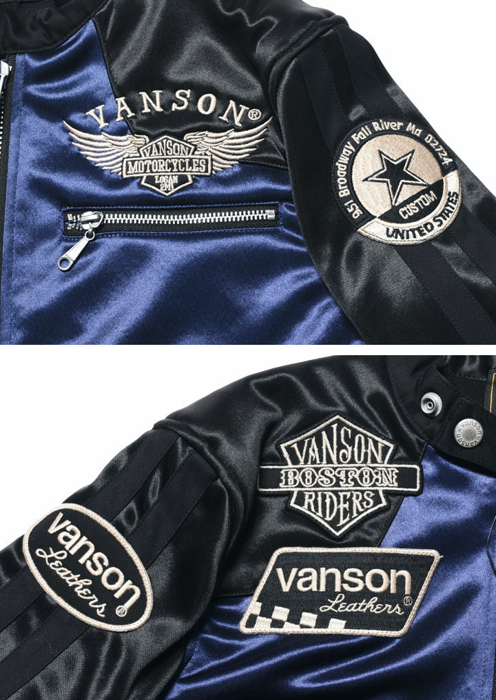 楽天市場】【当店別注】バンソン VANSON ライダース フライング