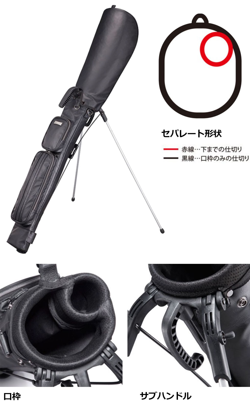 楽天市場】ゴルフ タイトリスト PUセルフスタンドキャリー セルフ