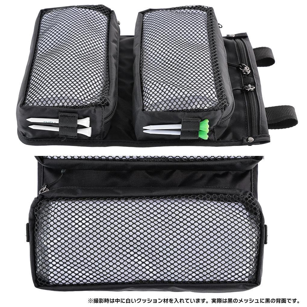 楽天市場】ゴルフカートバック ハンギングポーチ 折りたたみ ラウンド