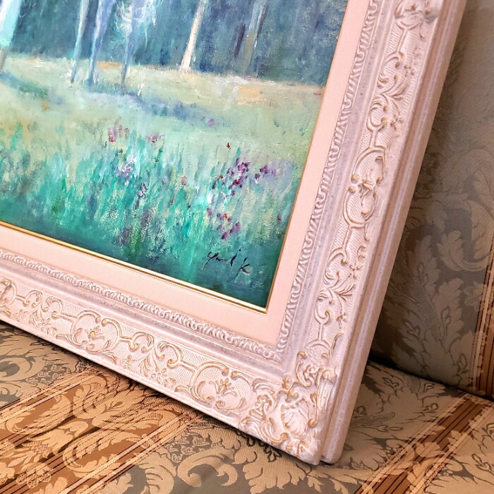 楽天市場】絵画 「White lover白い恋人」 油彩画 油絵 原画 風景画