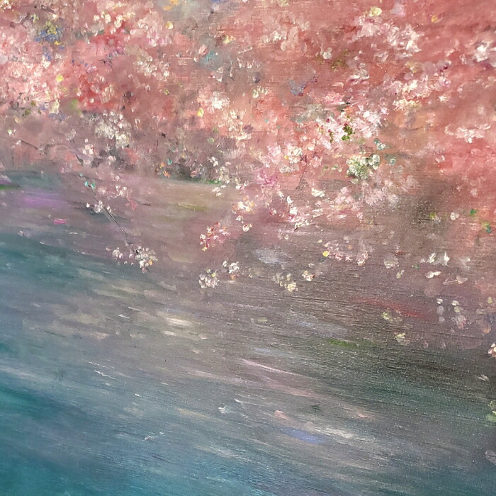 楽天市場】絵画 「Close to you 〜 春」2024 油彩画 油絵 原画 風景画