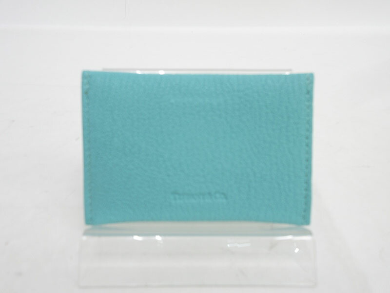 楽天市場】Tiffany&Co.(ティファニー) カードケース 名刺入れ ブルー