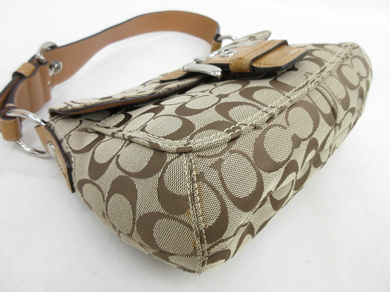 楽天市場】COACH(コーチ) シグネチャー ショルダーバッグ F13113 茶