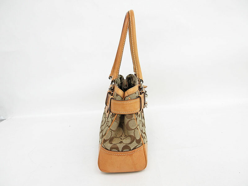 楽天市場】COACH(コーチ) シグネチャー トートバッグ 10245 ベージュ