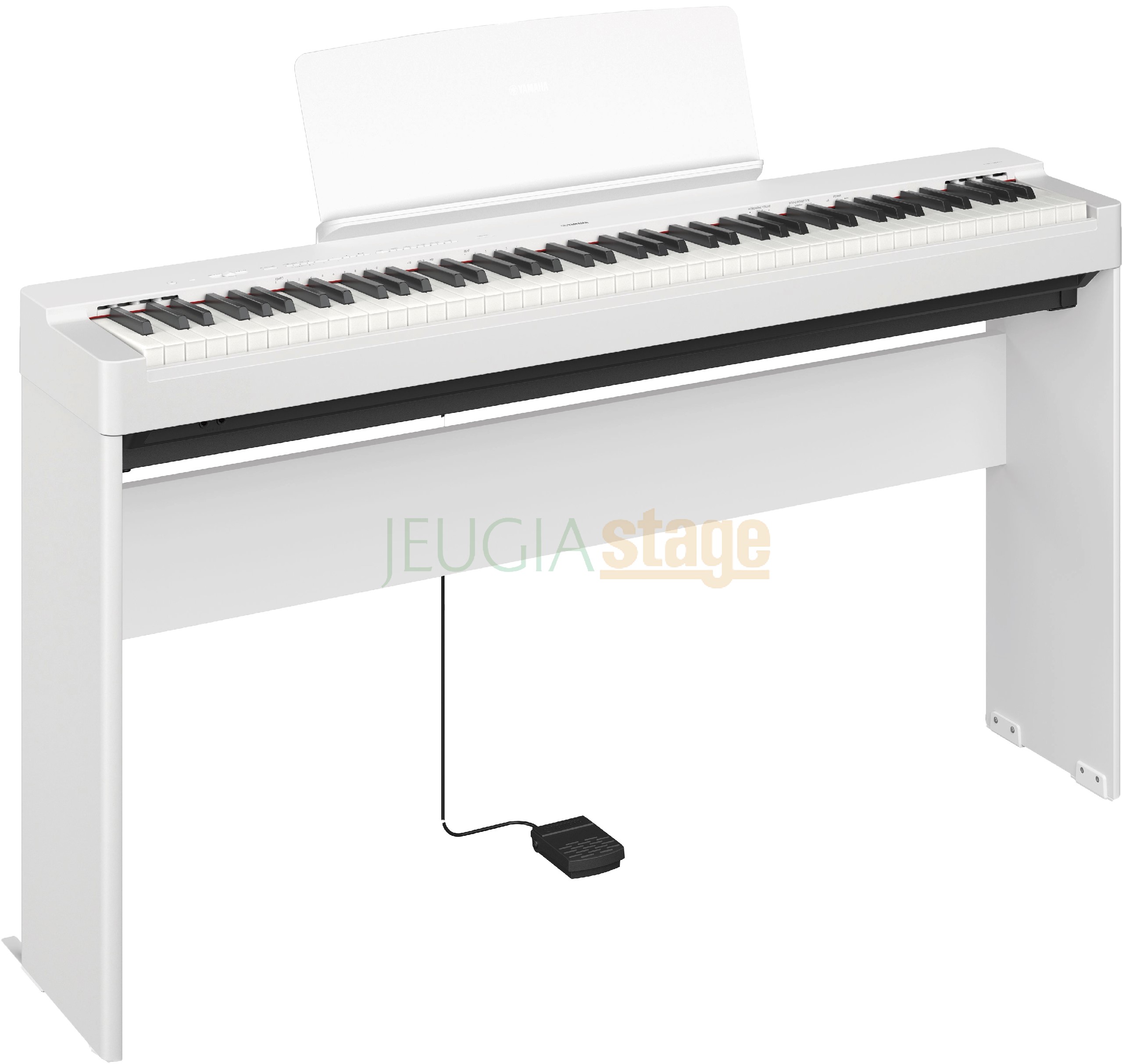 楽天市場】【期間限定特価】YAMAHA P-225WH 【専用スタンドL-200WH(白