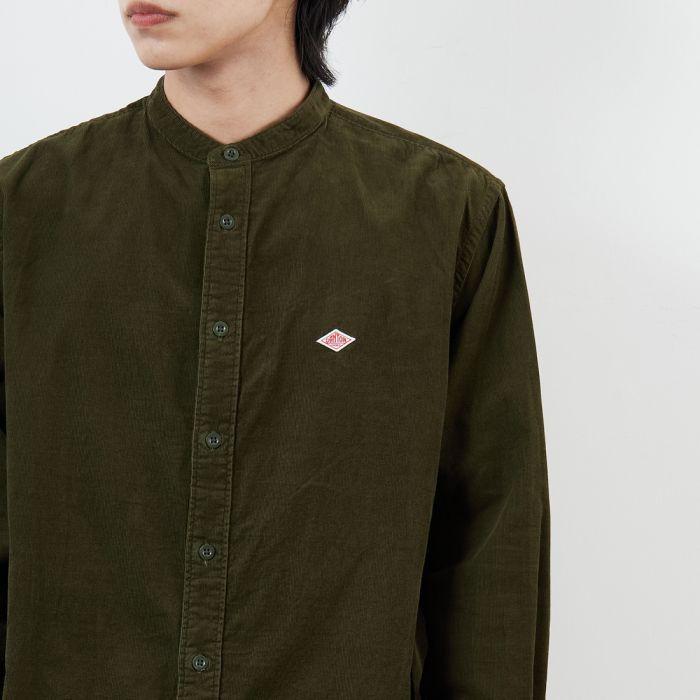 楽天市場】【送料無料】 DANTON ダントン コーデュロイ バンドカラー