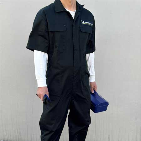 楽天市場】ミシュラン つなぎ おしゃれ 作業着 メンズ アメカジ