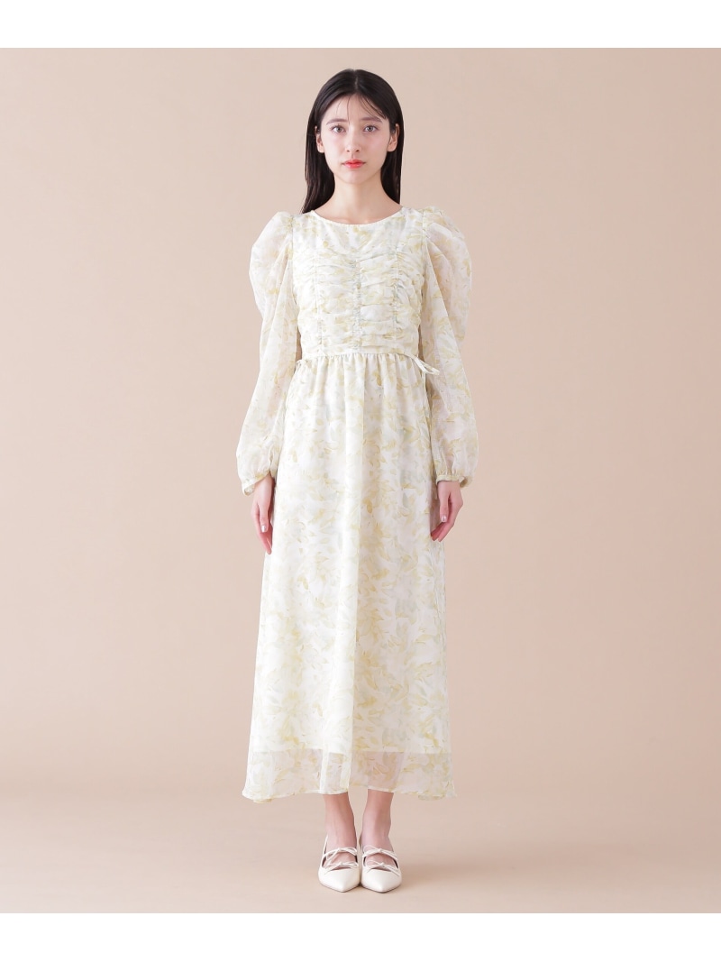 楽天市場】【SALE／46%OFF】シャイニーフラワーワンピース JILL by
