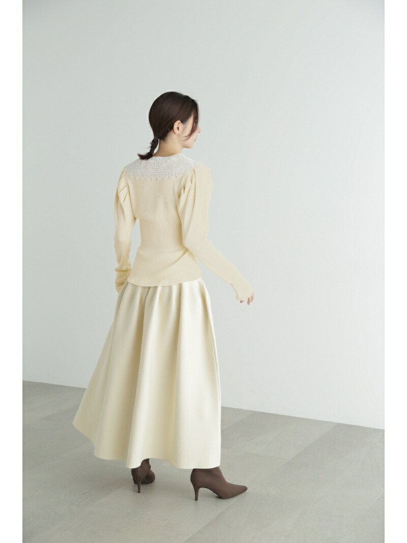 楽天市場】【SALE／80%OFF】レースカラーニットカーディガン JILL