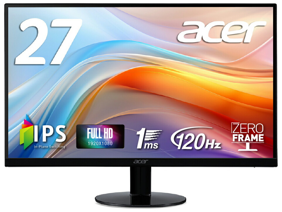 楽天市場】acer モニター 27インチ sa270abmiの通販