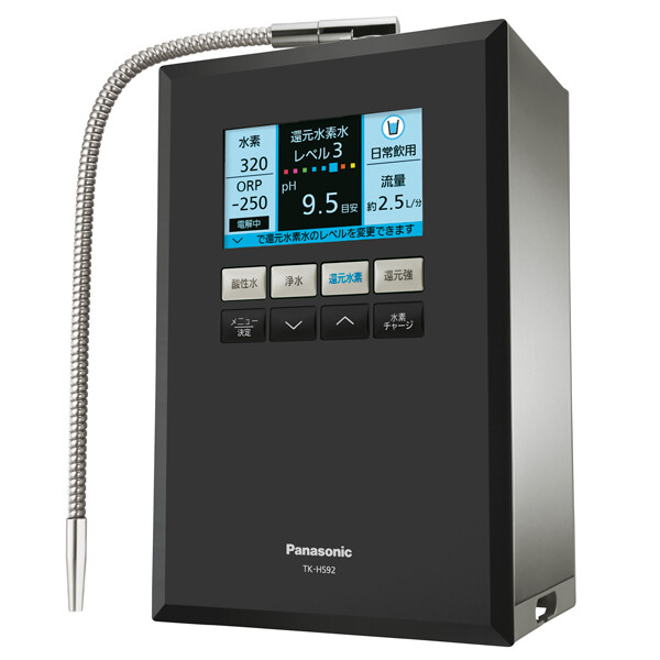 楽天市場】パナソニック 据置型水素水生成器(ブラックメタリック) 有機