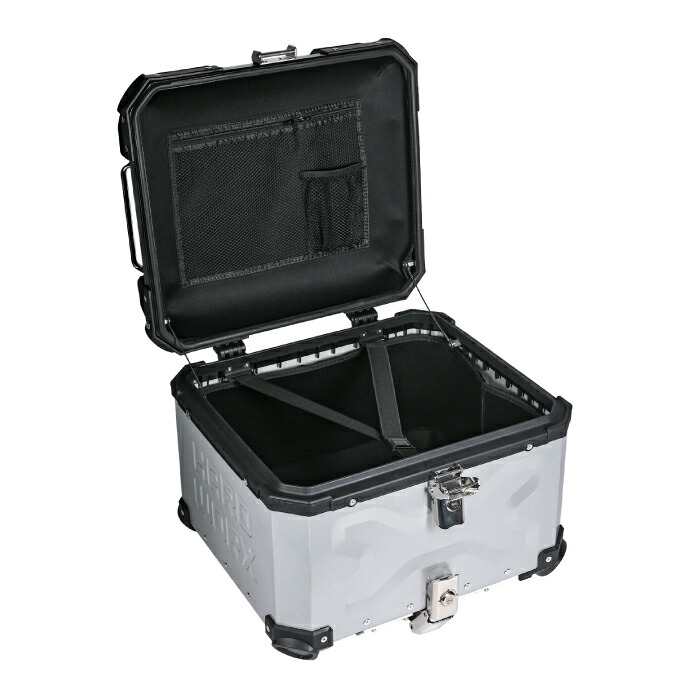 楽天市場】HXNE55 ハードワークス アルミトップケース 55リットル